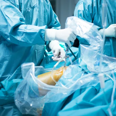 arthroscopic debridement of septic arthritis